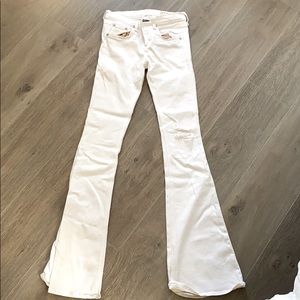 Rag & Bone white jeans
